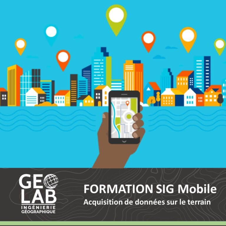 Acquisition de données géographiques sur le terrain